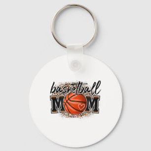 Sketll Mom Leopard Sketll Senior Mom Mother Day Keychain
