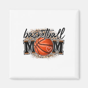 Sketll Mom Leopard Sketll Senior Mom Mother Day Magnet