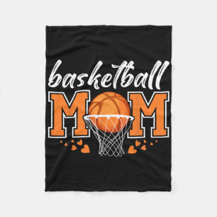 Sketll Mom Mama Mothers Game Day Sketll Women Fleece Blanket