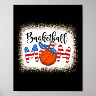 Sketll Mom Shirts Women Mama American Flag 4th Of Poster