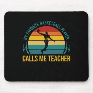 Sketll My Favorite Sketll Player Calls Me Teacher  Mouse Pad