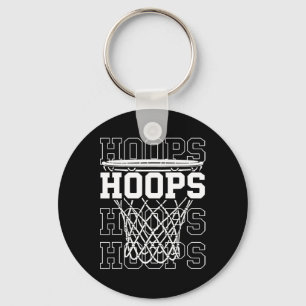 Sketll Net Hoop Men And Women Hoops Girls Sketll Keychain