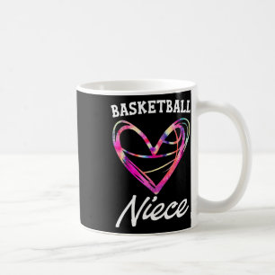 Sketll Niece Tie Dye Heart Funny Mothers Day Coffee Mug