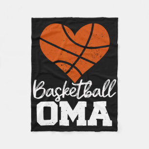 Sketll Oma Heart Funny Heartfelt Love Sketll Oma  Fleece Blanket