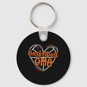 Sketll Oma Heart Oma Of A Sketll Player Oma Keychain