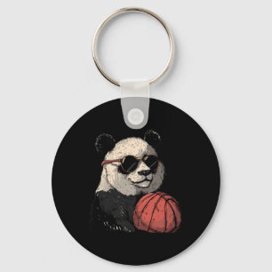 Sketll Panda Bear Artwork Sketll Lover Portrait Keychain