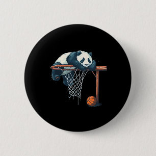 Sketll Panda Bear Drawing Sketll Lover Animal Art 2 Inch Round Button