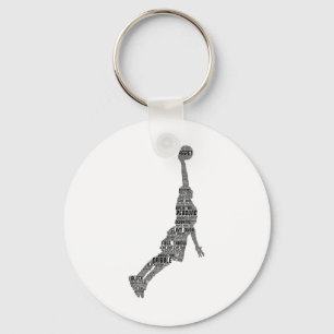 Sketll Player Coach Kids Boys Men 1 Keychain