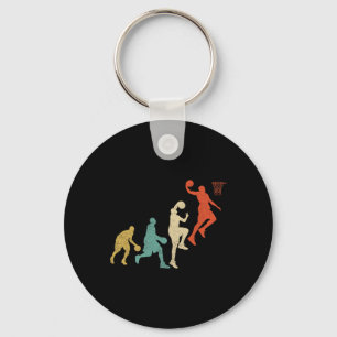 Sketll Player Retro Slam Dunk Forward Team Matchin Keychain