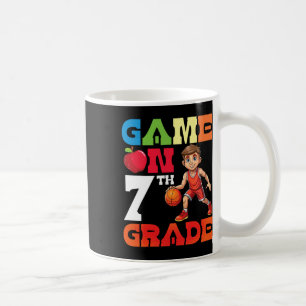 Sketll Player Student Playing School Game On 7th G Coffee Mug