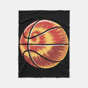 Sketll Player Tie Dye Fleece Blanket