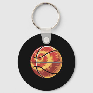 Sketll Player Tie Dye Keychain