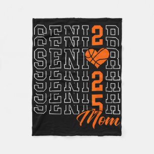 Sketll Senior Mom Graduation Cl Of 2025 Senior 25  Fleece Blanket