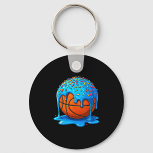 Sketll Shirts Kids Ice Cream Drip Sketll Youth Gir Keychain
