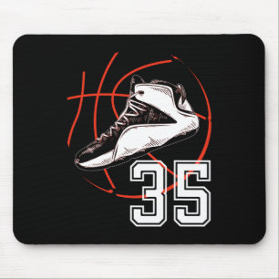 Sketll Shoes 35th Birthday Party Gift 35 Sports Lo Mouse Pad
