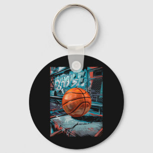 Sketll Street Art Graffiti Design Urn Hip Hop Styl Keychain