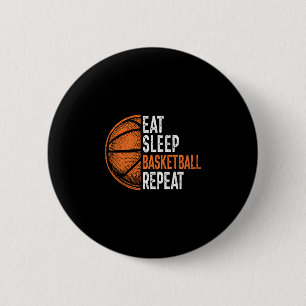 Sketll Team Coach Player Fan Eat Sleep Sketll Repe 2 Inch Round Button