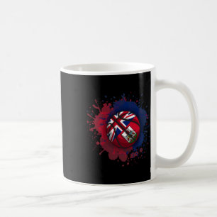 Sketll With Bermuda Flag Coffee Mug