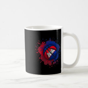 Sketll With Cambodia Flag Coffee Mug