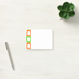 Skewed Rectangles Post-it Notes