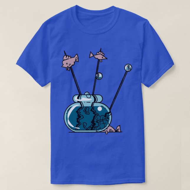 Skewered fish T-Shirt (Design Front)