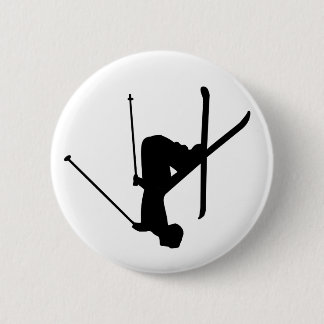 Ski 2 Inch Round Button