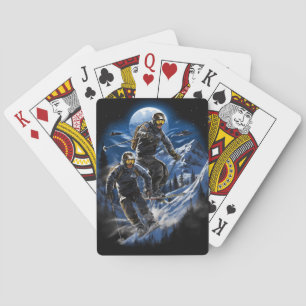 Ski Action Playing Cards