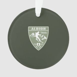 Ski Albion Idaho Ornament