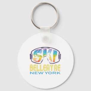 Ski Belleayre New York Skiing Vacation Keychain