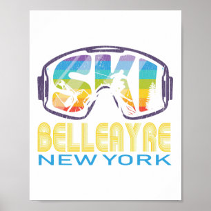 Ski Belleayre New York Skiing Vacation  Poster