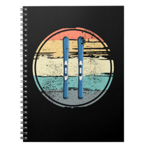 Ski Boards Vintage Notebook