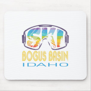 Ski Bogus Sin Idaho Skiing Vacation  Mouse Pad