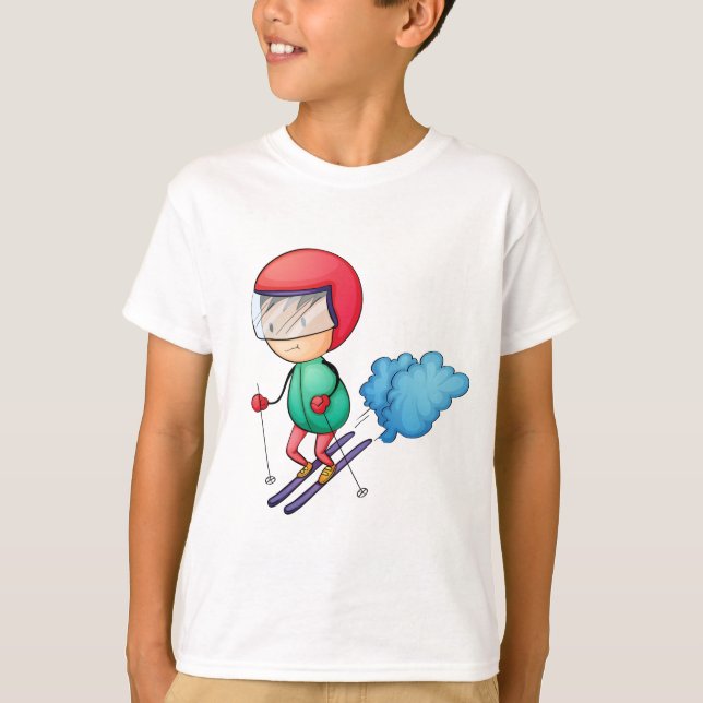 Ski boy T-Shirt (Front)
