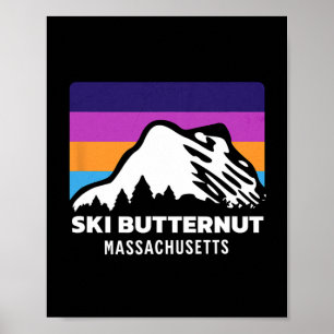 Ski Butternut Machusetts Summer Family Ski Trip  Poster