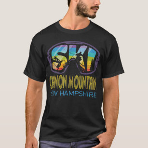 Ski Cannon Mountain New Hampshire Skiing Vacation T-Shirt