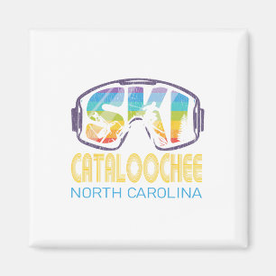 Ski Cataloochee North Carolina Skiing Vacation  Magnet