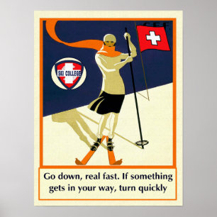 Ski College Poster two