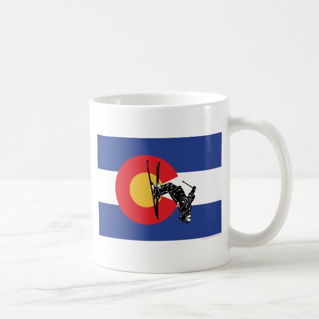 Ski Colorado Coffee Mug (Right)