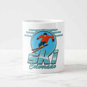 ski Colorado logo  Large Coffee Mug