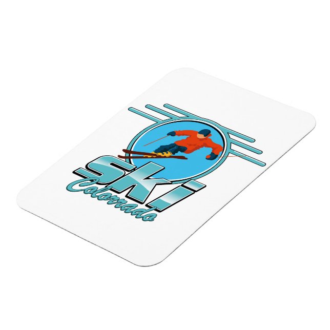 ski Colorado logo  Magnet (Left Side)