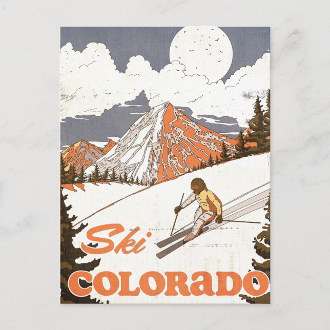 Ski Colorado Postcard (Front)