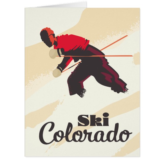 Ski Colorado travel poster (Front)