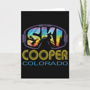 Ski Cooper Colorado Skiing Vacation  Card