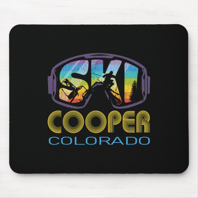 Ski Cooper Colorado Skiing Vacation  Mouse Pad (Front)