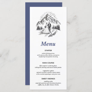 Ski Couple Menu