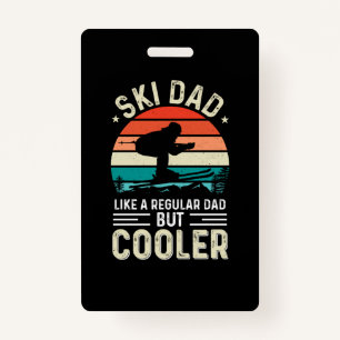 Ski Dad Badge