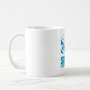 Ski Dad Cool Funny Gift for Winter Sports Dads Coffee Mug
