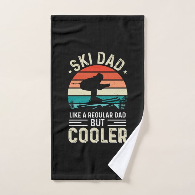 Ski Dad Hand Towel (Hand Towel)