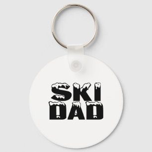 Ski Dad Keychain