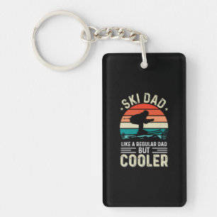 Ski Dad Keychain